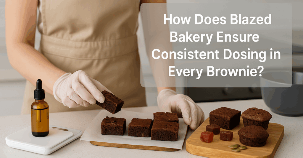How Does Blazed Bakery Ensure Consistent Dosing in Every Brownie?