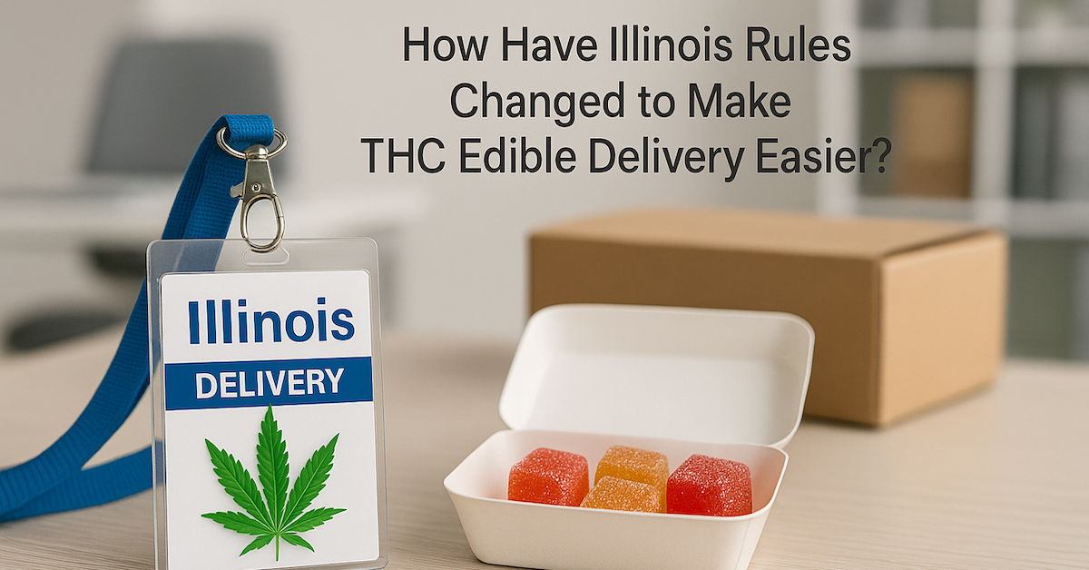 How Have Illinois Rules Changed to Make THC Edible Delivery Easier?